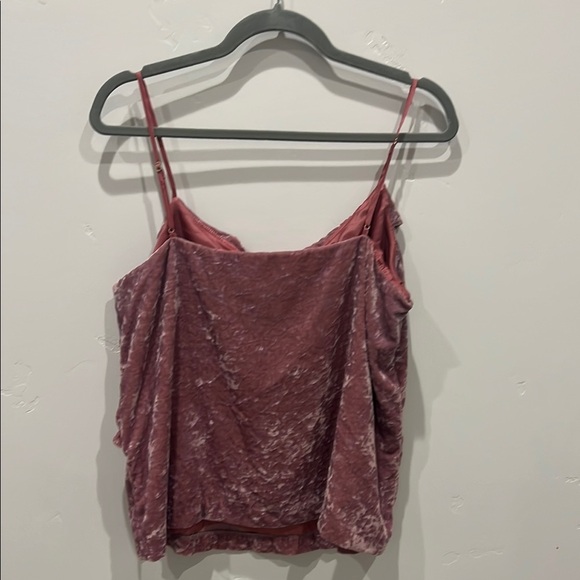 J. Crew Pink Velvet Women's Top - Picture 2 of 4